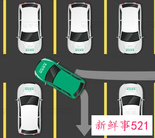 汽车车头直接入库技巧图解