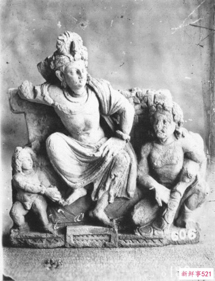 阿富汗犍陀罗佛像，波斯考古文物