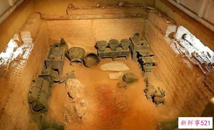 墓葬出土文物，中国第一女将军墓