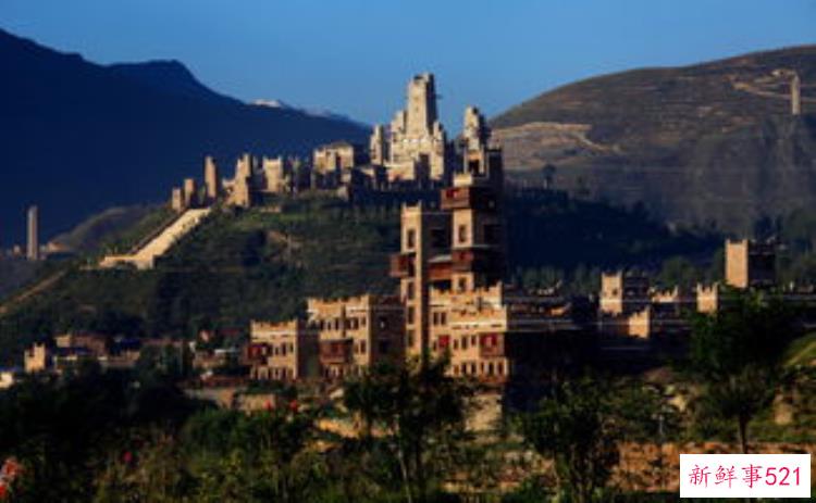 茂县古羌神韵，四川茂县羌乡古寨