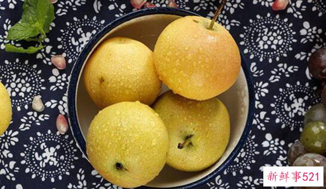 安国梨和南果梨的区别口感差别很大(南果梨更甜)