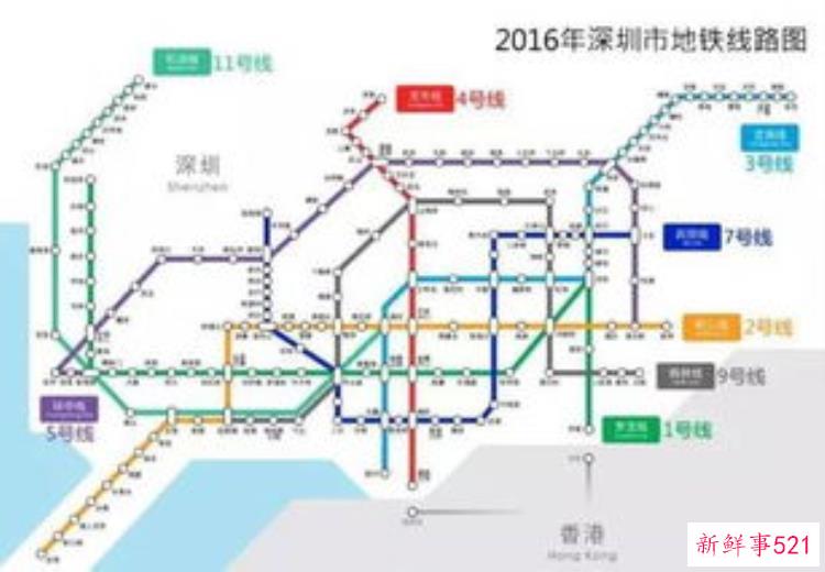 好消息今天香港又开通了一条新地铁线，香港铁路最新规划