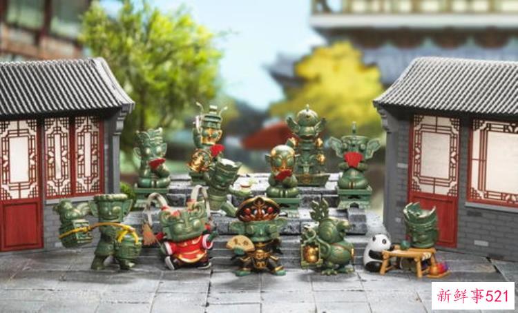 三星堆博物馆文创产品，10元的三星堆考古盲盒