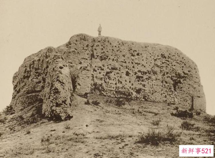 热瓦克佛寺遗址出土的壁画，阿富汗哈达佛遗址出土