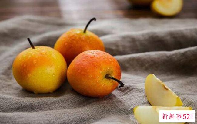 安国梨和南果梨的区别口感差别很大(南果梨更甜)