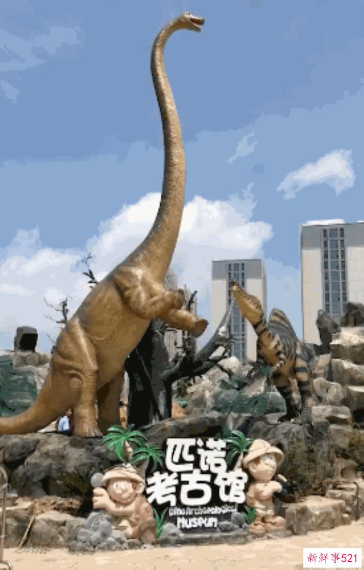 现实版侏罗纪公园来了闽侯南通新开3000考古馆陪娃过暑假