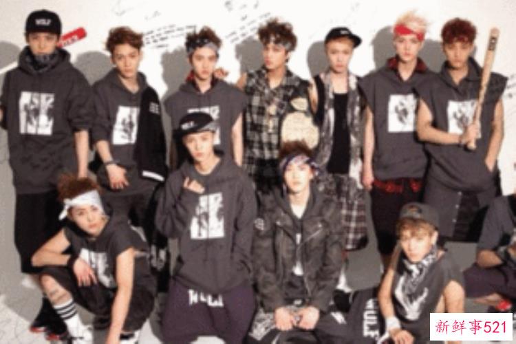 EXO十年，exo最近很火的照片
