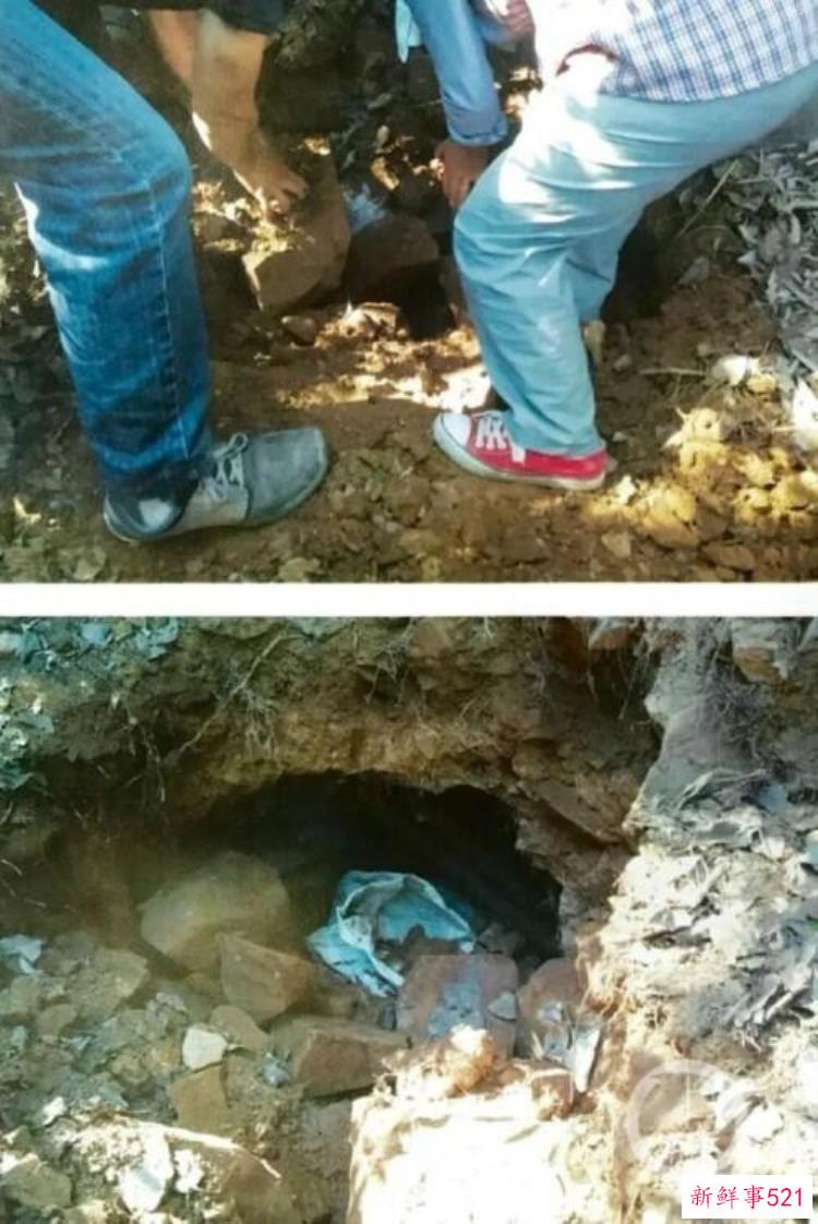 山顶惊现多处盗洞淮南王是谁