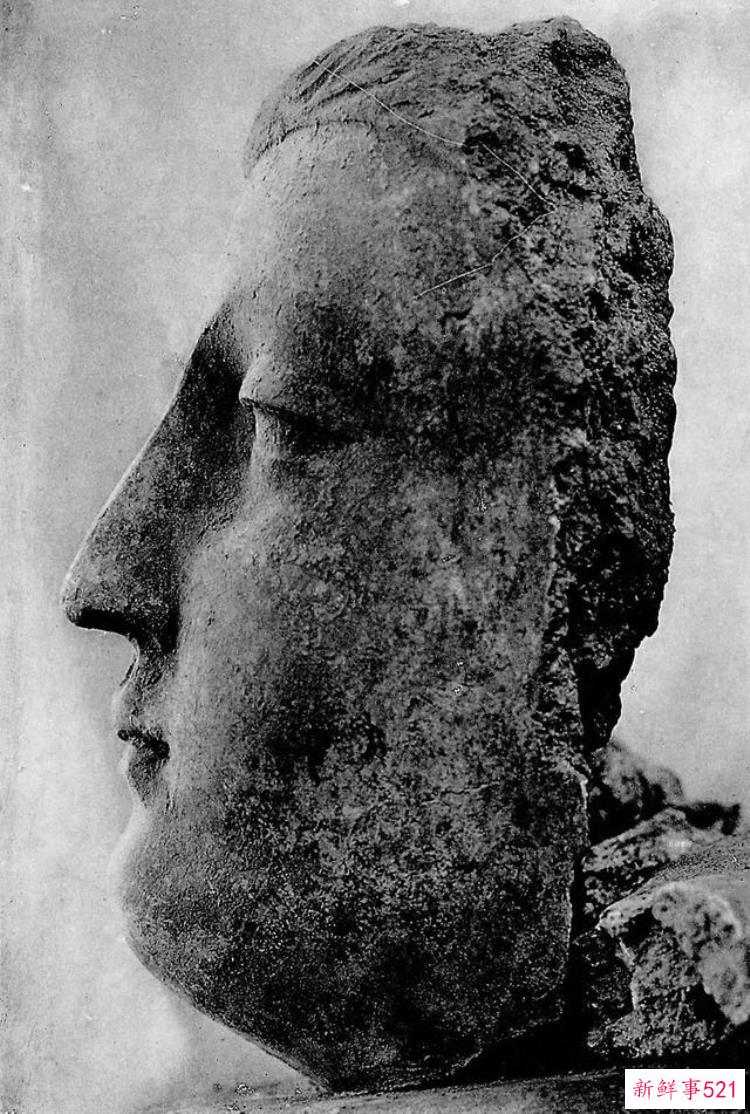 热瓦克佛寺遗址出土的壁画，阿富汗哈达佛遗址出土