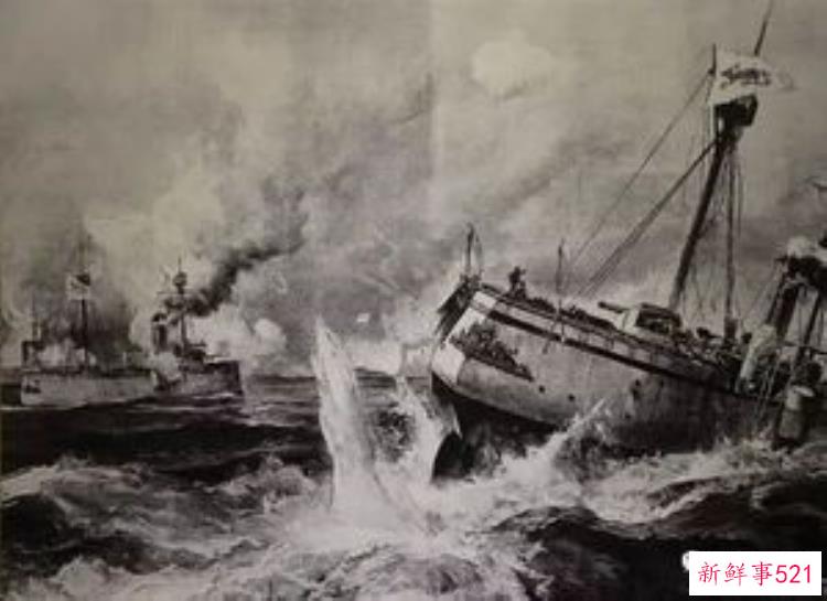 甲午沉舰经远舰现身，甲午海战考古最新消息