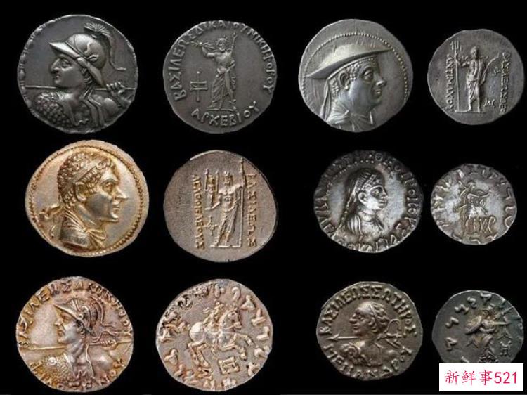 古希腊亚历山大三世银币，考古专家研究罗马的金币