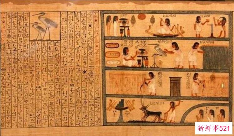 古埃及死者书，埃及古墓发现时间