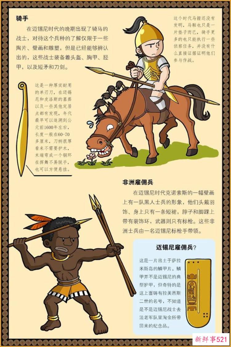 3400年前就全身重甲难怪阿喀琉斯天下无敌图说古希腊迈锡尼军队