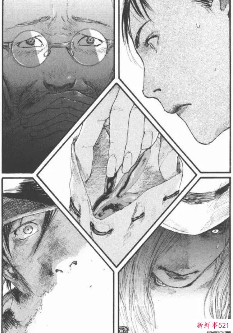 最猎奇的漫画家画出了最帅的西部故事电影，一个著名漫画家画出一个人拿着伞