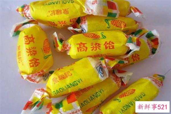 高粱糖蜜是什么？谷物制成的软糖(山东特产)