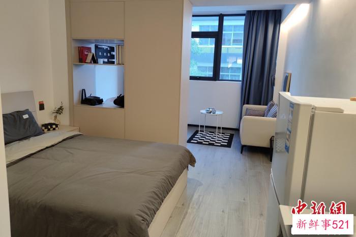 石狮乘式人才社区不同主题的青年公寓满足多样化需求。　吴冠标 摄