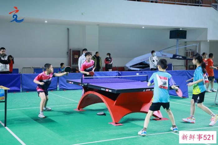 乒乓为媒 2023年北京市青少年U系列冠军赛开幕