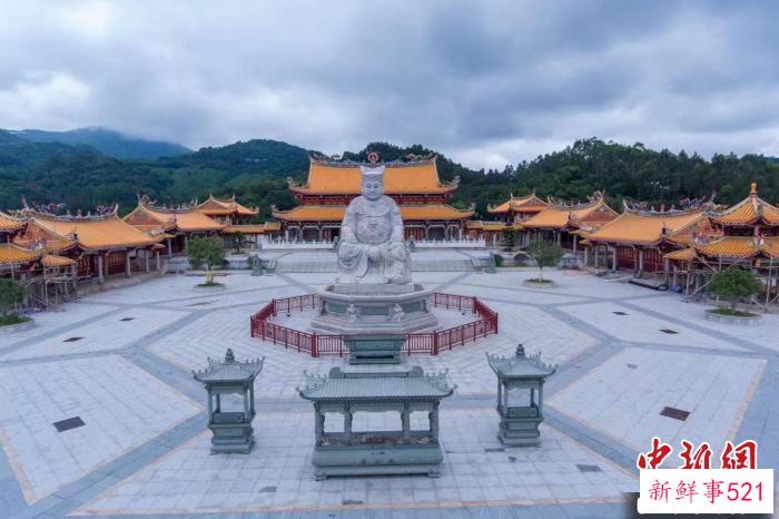 新建凤山文化园全景。　南安台港澳办供图