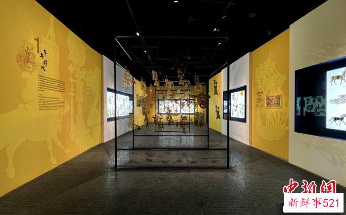 展览现场。　上海大学供图