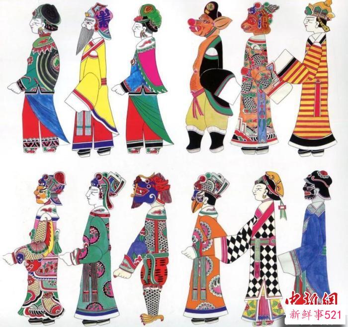 上海皮影。　上海大学供图