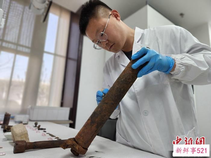 甲午沉舰“靖远”出水文物焕新 今年开展“来远”舰考古