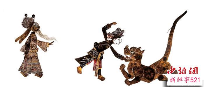 四川皮影。　上海大学供图