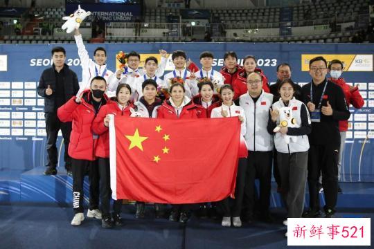 2023年短道速滑世锦赛收官 中国队获1金1银