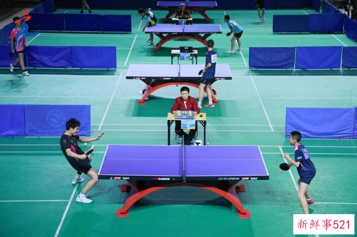 乒乓为媒 2023年北京市青少年U系列冠军赛开幕
