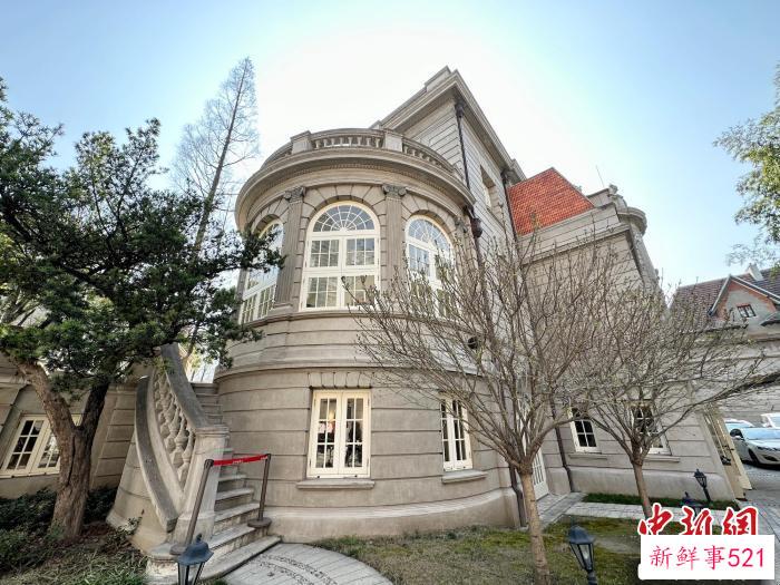 位于上海汾阳路150号的老洋房。　王笈 摄