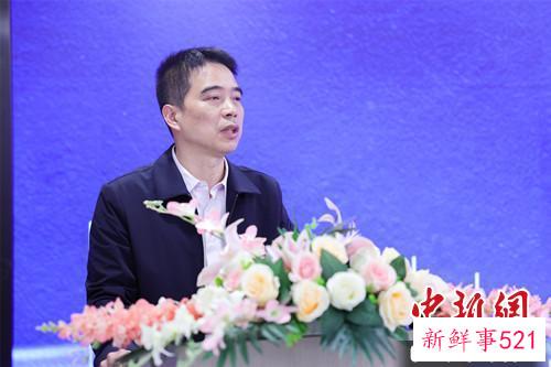 福州市侨联主席林高星讲话。　汪斯敏 摄