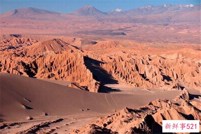世界上最糟糕的沙漠-阿塔卡马沙漠(近百年无降雨)