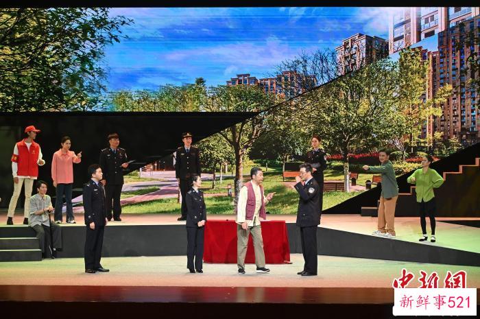 演出现场 陈楚红 摄