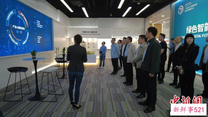 来自西安市阎良区、航空基地、航天基地的小分队走访广州企业 西安市阎良区人民政府 供图