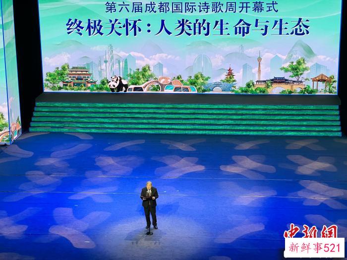 开幕式现场。　岳依桐 摄