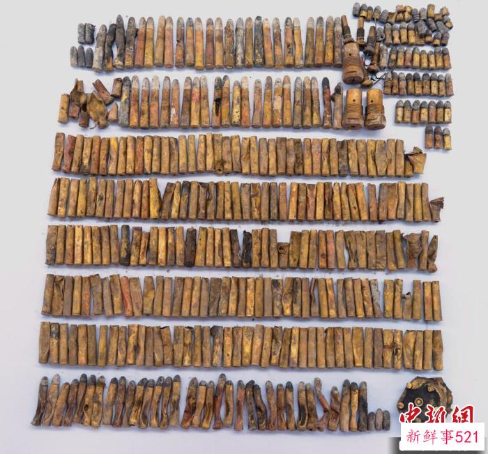 资料图：发掘出水的弹药类文物。　山东省水下考古研究中心供图