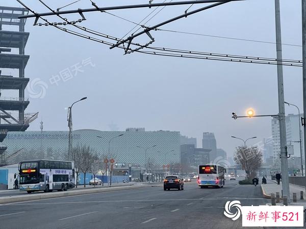 今明两天北京天空云量较多大气扩散条件不佳 夜间需防雾来“扰”