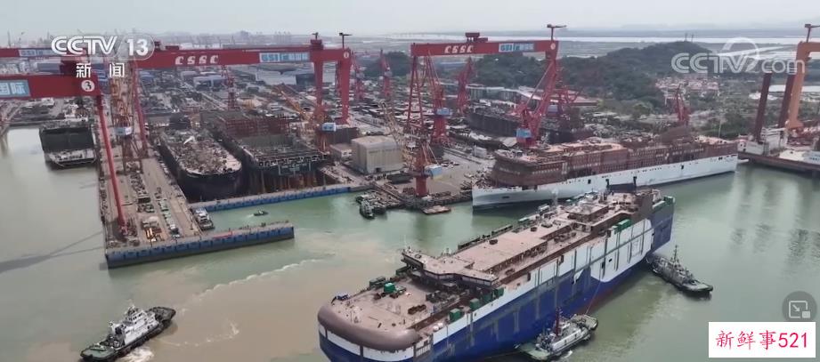 向海图强 中国造船业连续13年世界第一