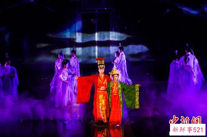 宋韵沉浸大戏《今夕共西溪》演出 西溪湿地供图