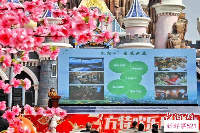 泰山区域文旅推介大会19日在泰安举行。　陈阳 摄