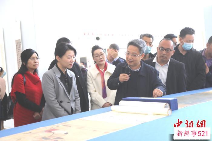 展览分为“大贤”“大儒”“大吏”“大德”“大将”“大才”“大隐”和“大匠”八章。　新疆兵团第一师融媒体中心供图