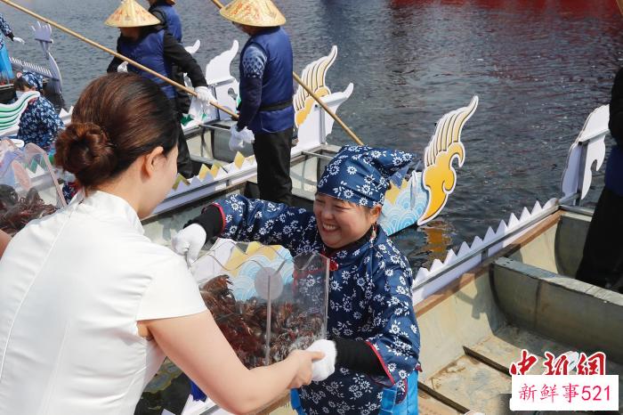 盱眙小龙虾集中开捕。　林昌森 摄