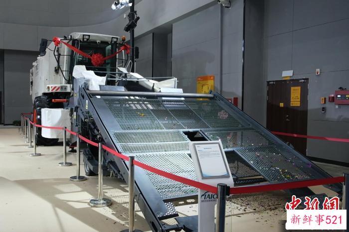 图为粮损测试验证平台。　张怡潇 摄