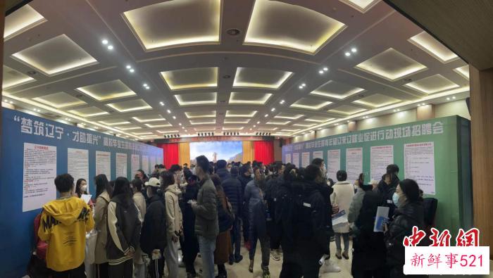 图为活动现场。　辽宁省人社厅供图