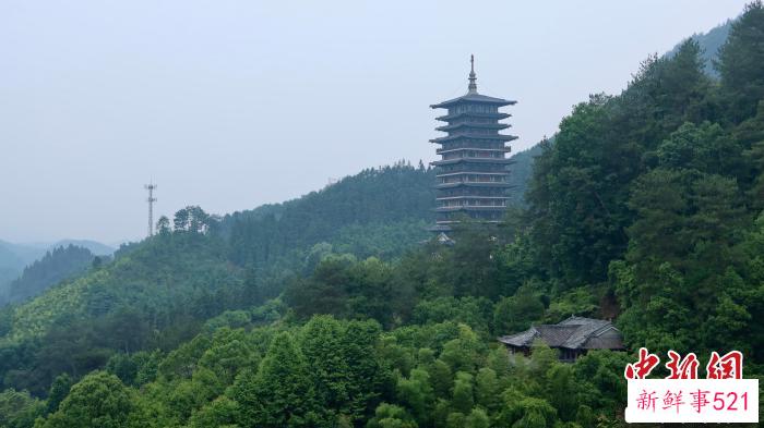 开化自然环境优美。　董易鑫 摄