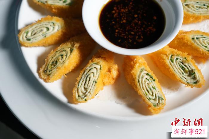 石牌豆腐制成的佳肴 吴淘淘 摄