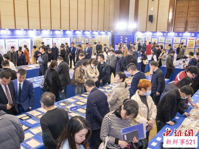 湖南省结核病防治历史成就展暨全国结核病防治历史资料巡展。　杨正强 摄