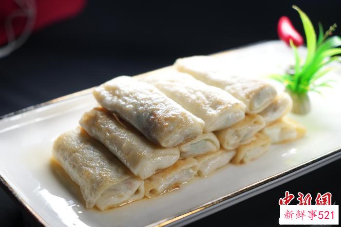 石牌豆腐制成的佳肴 吴淘淘 摄