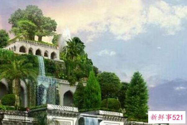 古代空中花园-世界奇迹之一 建于公元前6世纪