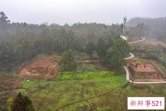 新华全媒+｜重庆钓鱼城遗址新发现南宋末年规模宏大建筑群