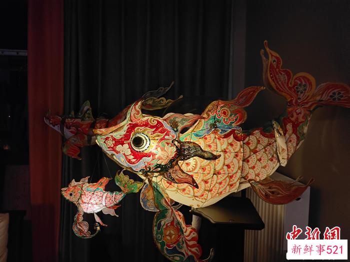 图为鱼灯。　受访者供图